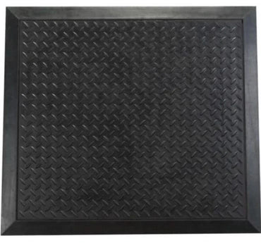 Doortex Large Heavy Duty Rubber Entrance Mat Safety Anti-Fatigue Non Slip 71x78