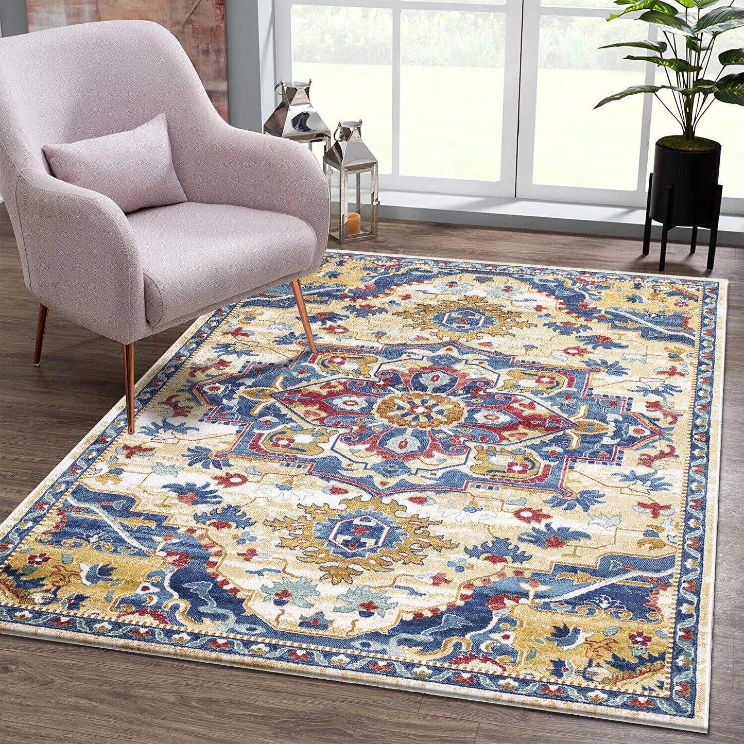 Large Traditional Rugs Modern Living Room Hallway Runner Rug Bedroom Carpet Mat