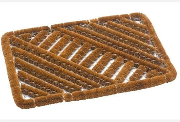 Coir Wire Doormat Grimebuster Heavy Duty Outdoor Mud Shifter Boot Scraper Mat