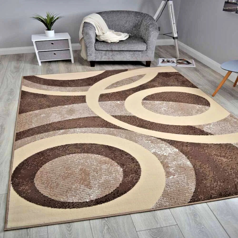 Brown Rugs Beige Small Extra Large Big Size Lounge Hall Floor Carpet Mat Cheap