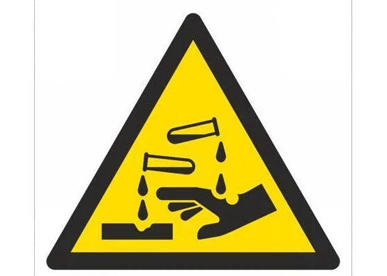 5X IW/023/C/F Safety Sign Warning Mat: Self Adhesive Film W: 200mm ANRO