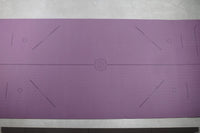 AISITIN Non Slip, Position Perfecting, Eco-Friendly Yoga Mat In Pink / Purple