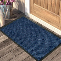 Large Heavy Duty Non Slip Rubber Back Door Mat Barrier Hallway Kitchen Floor Rug