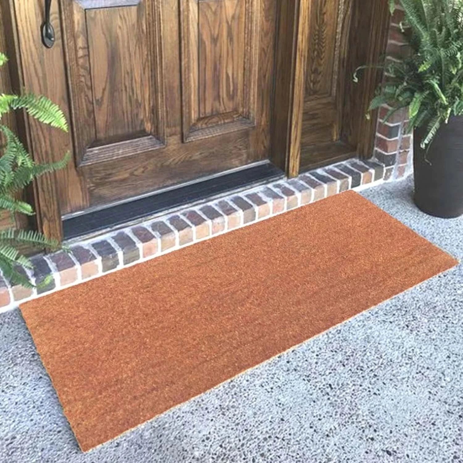 Large Entrance Door Mat Matting Heavy Duty Foyer Lobby Reception Coir Mat 1Mx2M