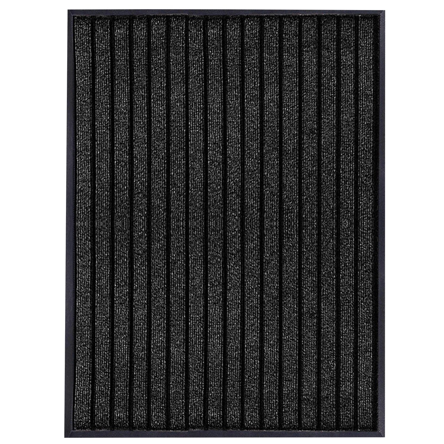 Heavy Duty Non Slip Rubber Mat Indoor Outdoor Washable Weather Resistant