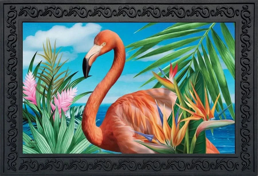 Briarwood Lane Flamingo Paradise Summer Doormat