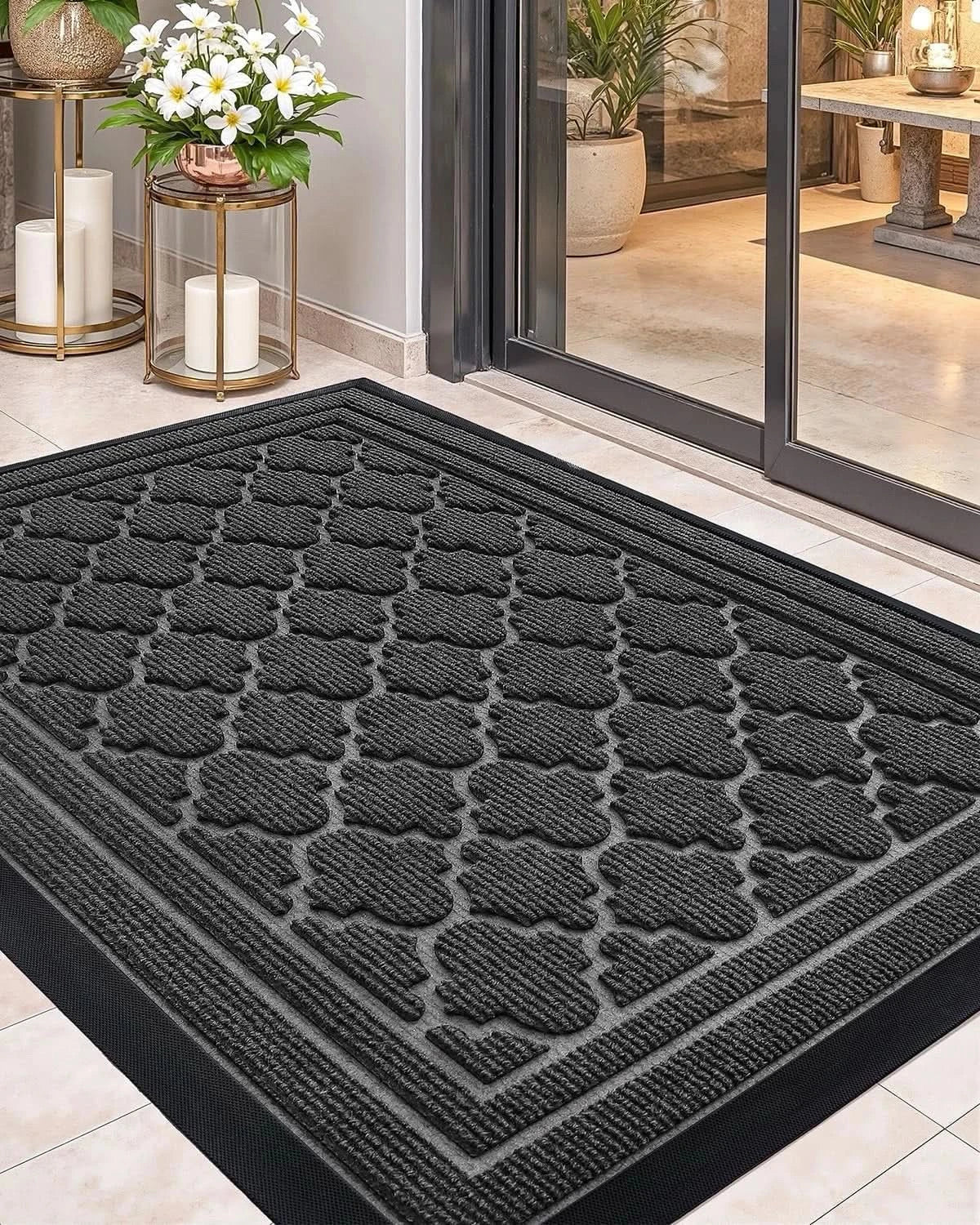 Color G Dirt Trapper Door Mat 60 x 120 cm Heavy Duty Outdoor Door Mat Non Slip