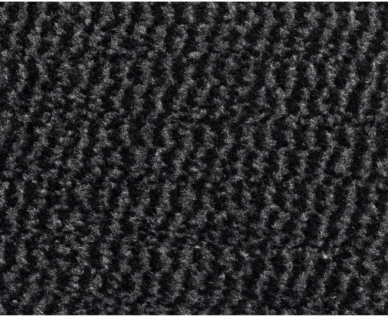 Entrance Mat Indoor Use 60 x 90 cm Black Anthracite Home Office 4068197