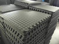 Large Black Caravan Awning Floor Mat Foam Garden Mats Camping 10mm Thickness