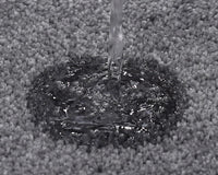 Microfibre bath mat 40x60cm super soft and absorbent extra thick non-slip, grey