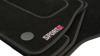 Executive High Pile Velour Carpet Car Floor Mats For Audi Q2 2016+ Onwards