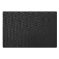 Black Doormat Hexagon Pattern Heavy Duty Non Slip Rubber Door Mat Entrance Mat