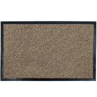 JVL Admiral Machine Washable Microfibre Barrier Door Floor Mat, 50x80cm/ 60x90cm