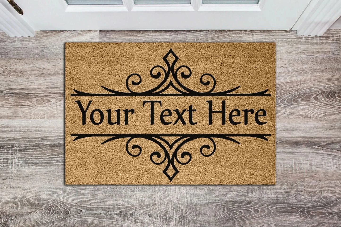 Personalised Fabulous Welcome Coir Door Mat / Custom Bespoke Floor Rug Large