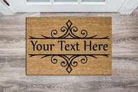 Personalised Fabulous Welcome Coir Door Mat / Custom Bespoke Floor Rug Large