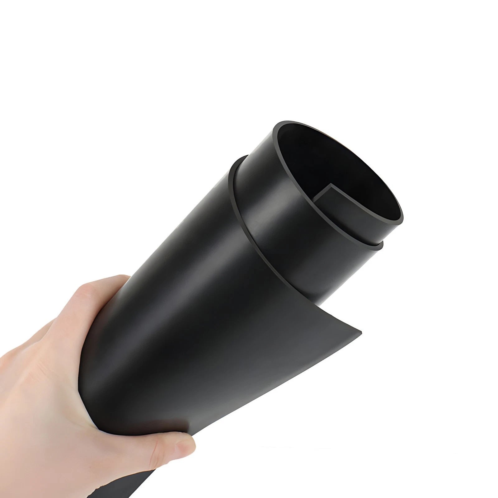 Solid Black Rubber Gasket Sheet - Various Sizes Thickness 1~30mm Length 50~400mm