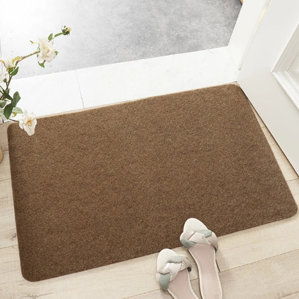 Floor Rug Anti-Slip Carpet Bathroom Entrance Outdoor Footcloth Wearproof Ho BUU