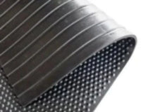 Rubber Floor Gym mats, Commercial Flooring 12mm(6ftx4ft) Foot Bubble Top