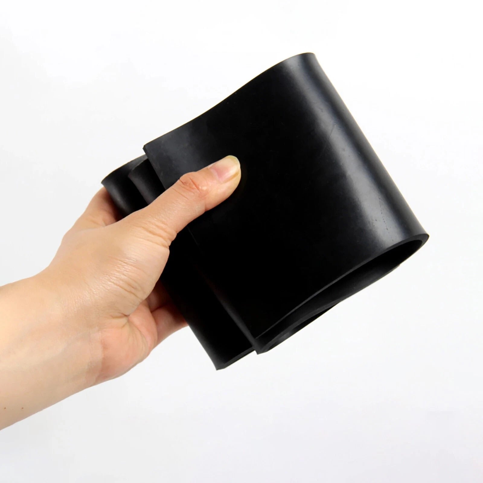 Solid Black Neoprene Rubber Gasket Sheet-Fluorine Rubber Gasket 1~3mm Thickness