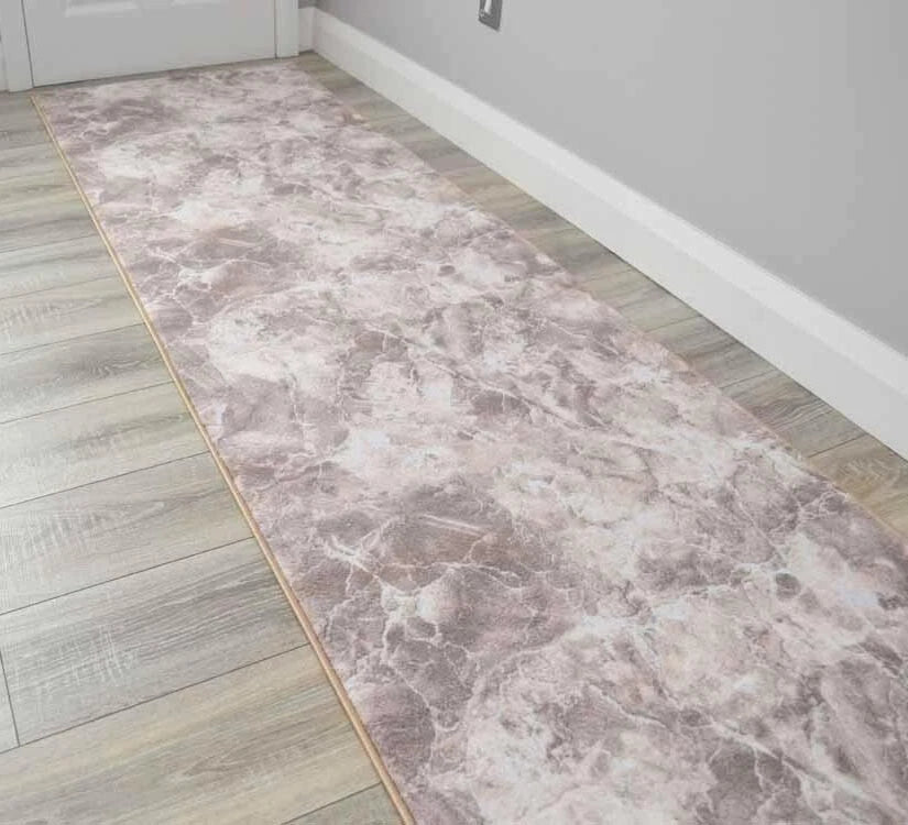 Extra Long Hall Runner Rug Non-Slip Washable Hallway Modern Narrow Corridor Mat