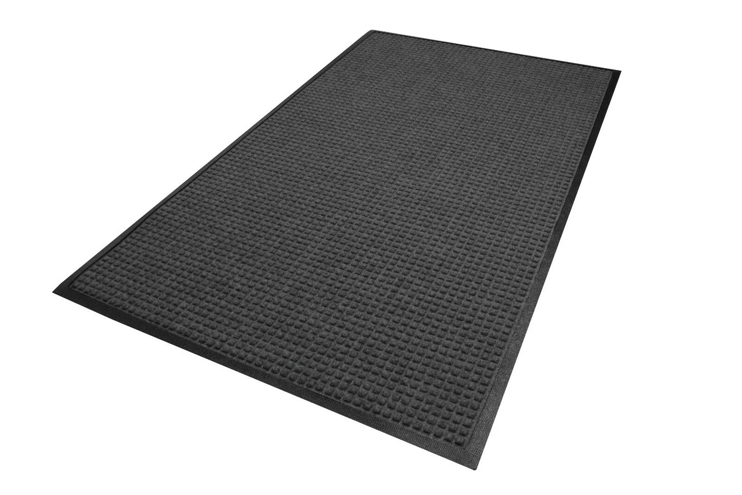 WaterHog Classic (2' x 3', Charcoal) Commercial-Grade Entrance Mat Rubber Border