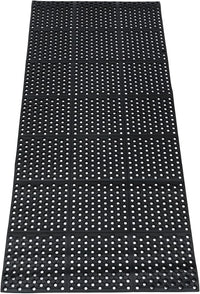 CROWNSHOP Rubber Mat, Extra Large Non Slip Mat 210X90 cm – 10mm Heavy Duty Rubbe