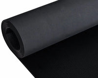 Cheapest AntiSlip FINE Ribbed Rubber Flooring Protection Matting 1.2mx1m 5mm