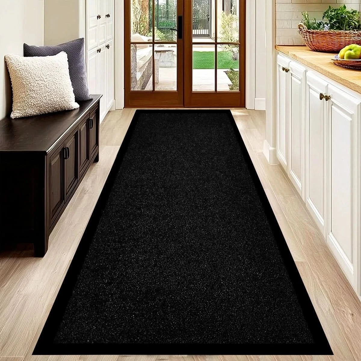 Modern Rubber Barrier Twist Mat Hallway Anti Slip Runner Rug Door Mats Floor Mat