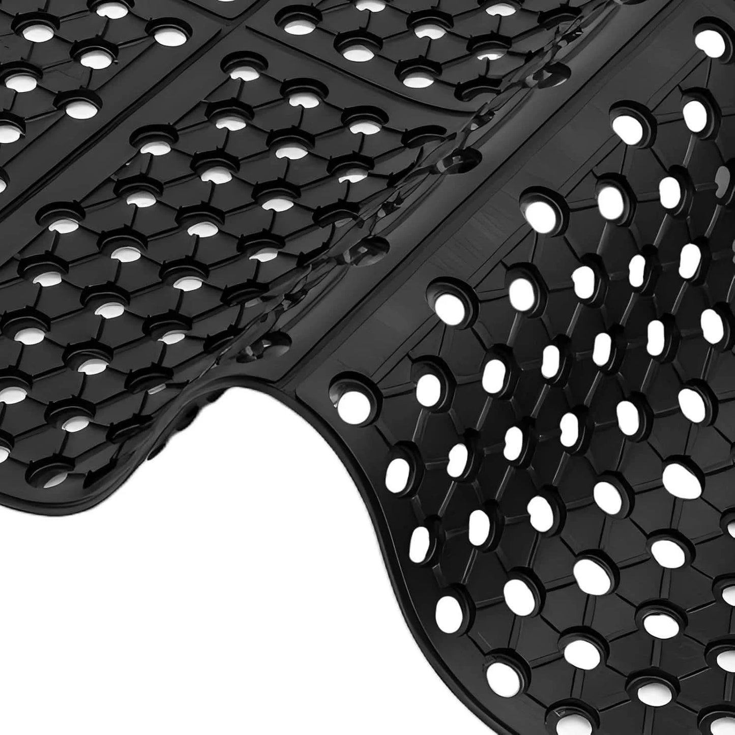 CROWNSHOP Rubber Mat, Extra Large Non Slip Mat 210X90 cm – 10mm Heavy Duty Rubbe