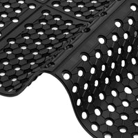 CROWNSHOP Rubber Mat, Extra Large Non Slip Mat 210X90 cm – 10mm Heavy Duty Rubbe