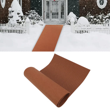 Felt Snow Mat With Non Slip Silicone Particles Winter Ice Snow Carpet
