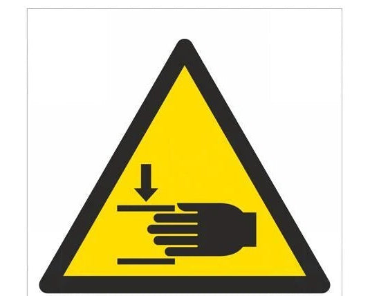 5X IW/024/C/F Safety Sign Warning Mat: Self Adhesive Film W: 200mm ANRO