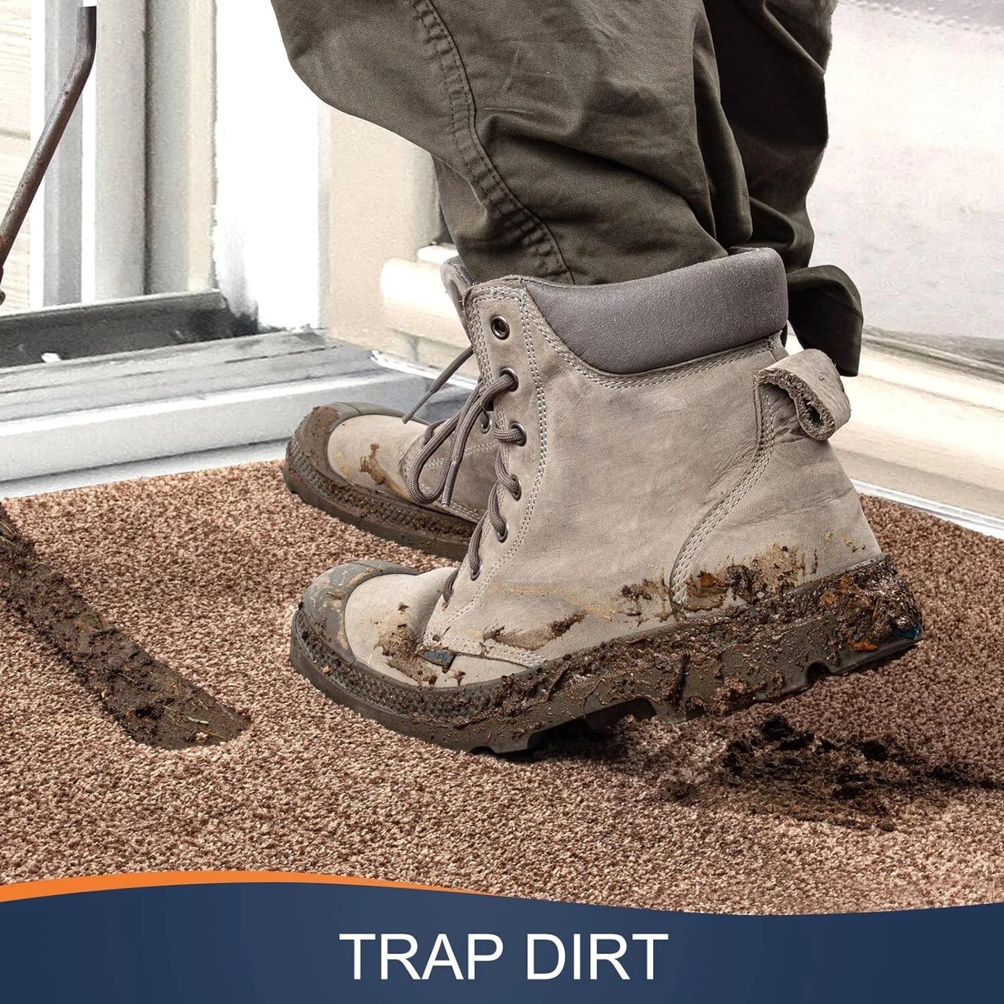 Walensee Indoor Doormat, Front Door Mat for Entrance Machine Washable Entryway