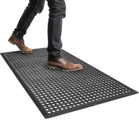 Outdoor Rubber Mat for Floor Anti-Fatigue Non Slip Restaurant Floor Mats 36" ...