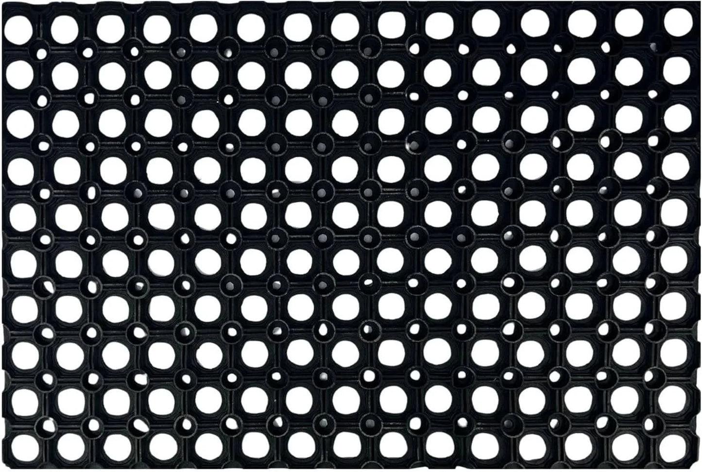 Industrial-Style Non-Slip Door Mat 150x100cm - Strong Rubber & Easy Maintenance