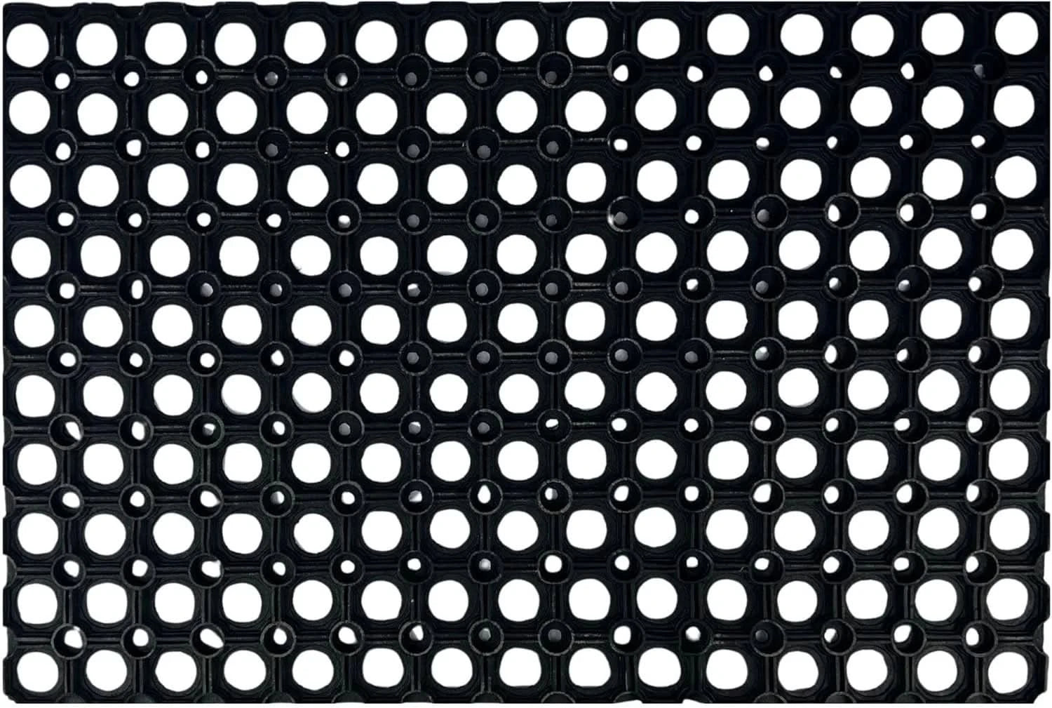 Industrial-Style Non-Slip Door Mat 150x100cm - Strong Rubber & Easy Maintenance