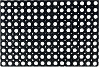 Industrial-Style Non-Slip Door Mat 150x100cm - Strong Rubber & Easy Maintenance