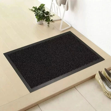 2PK Large Heavy Duty Rubber Barrier Non Slip Door Mat Runner Rugs Back Hall