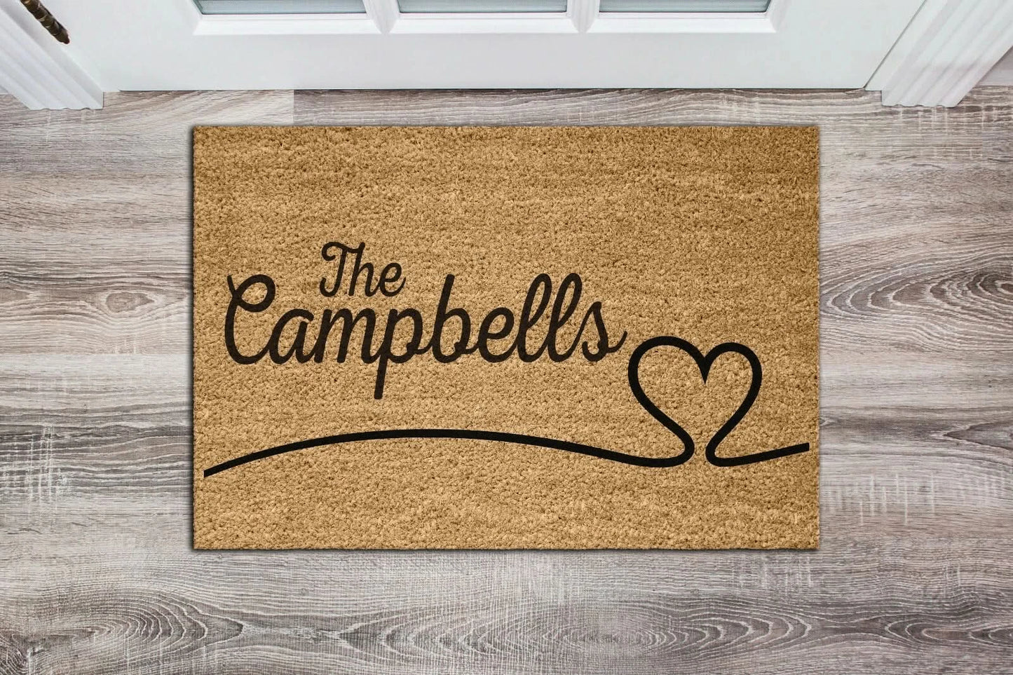 Personalised Fabulous Welcome Coir Door Mat / Custom Bespoke Floor Rug Large