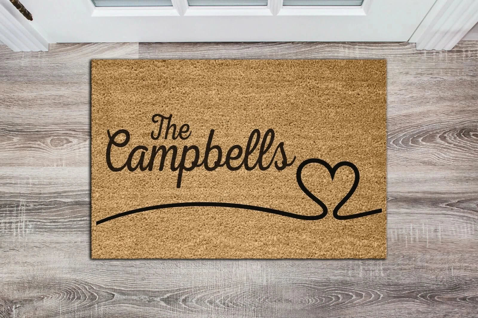 Personalised Fabulous Welcome Coir Door Mat / Custom Bespoke Floor Rug Large