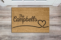 Personalised Fabulous Welcome Coir Door Mat / Custom Bespoke Floor Rug Large