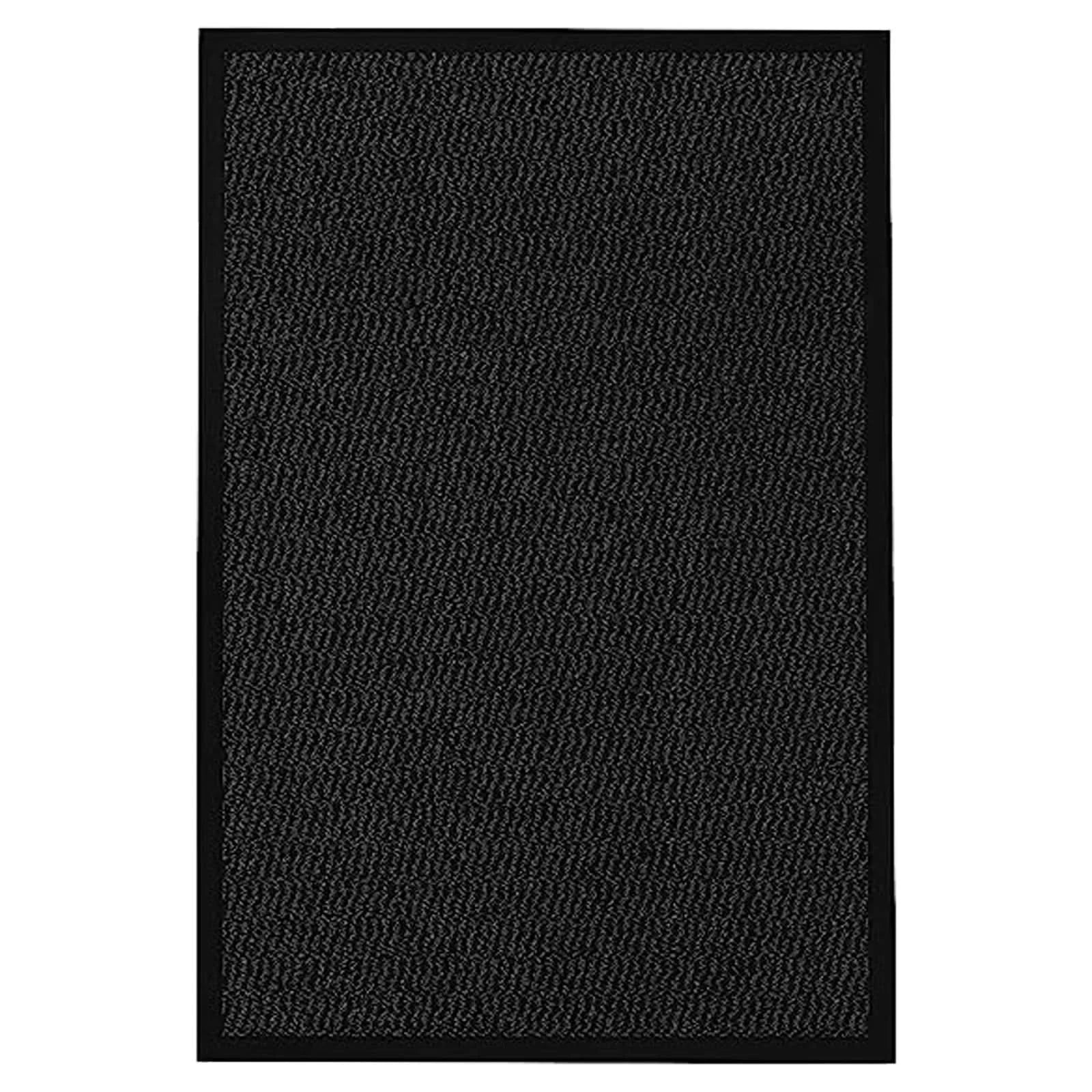 Washable Door Mat 60x90cm Non Slip Dirt Trapper Durable Home Office Entrance Rug