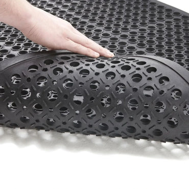 NONE SLIP Entrance Door Mat 1500mm x 900mm Anti Fatigue Rubber Safety Shop Home
