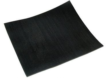 RIBBED RUBBER FLOORING MATTING 1.2M WIDE 3MM THICK ANTI SLIP / NON SLIP 2m L