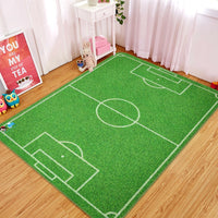 3D Green Playground ZHUB6962 Game Non Slip Rug Mat Photo Carpet Zoe
