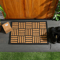 Heavy Duty Door Mat Extra Tough Indoor Outdoor Office Mats 60 x 40cm Mosaic
