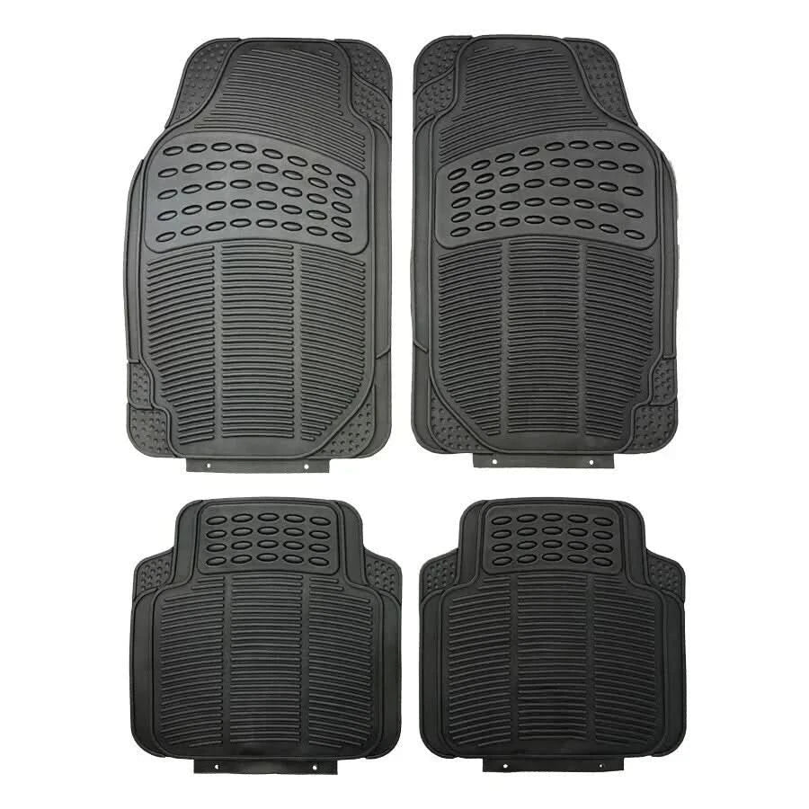 For ROLLS-ROYCE CULLINAN - HEAVY DUTY UNIVERSAL 4 PIECE RUBBER CAR FLOOR MATS