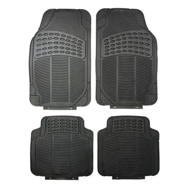 For ROLLS-ROYCE CULLINAN - HEAVY DUTY UNIVERSAL 4 PIECE RUBBER CAR FLOOR MATS
