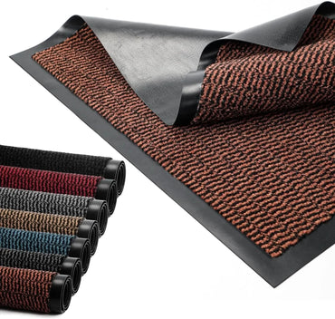 TrendMakers Hardwearing PVC Edge Rubber Barrier Mat 50cm x 80cm - NEVER USED