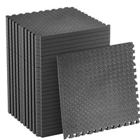 36PCS INTERLOCKING FOAM MATS FLOOR TILES GYM YOGA MAT PLAY ROOM HOT TUB